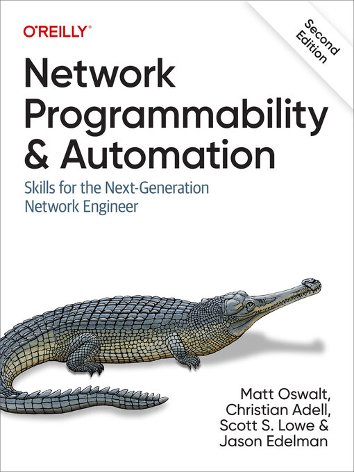 Title details for Network Programmability and Automation by Matt Oswalt - Available